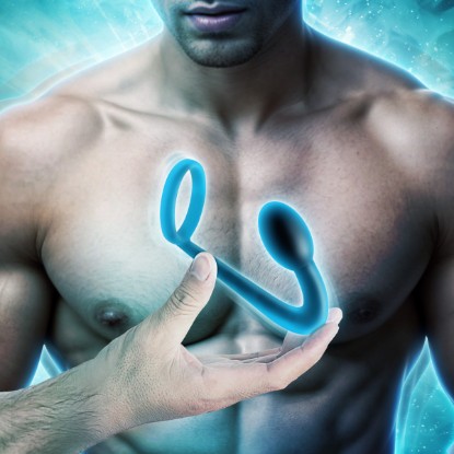 Picture of Explorer Silicone Cock Ring and Prostate Plug