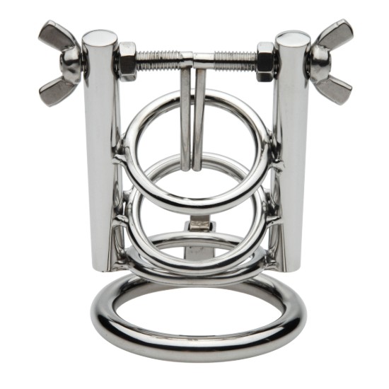 Picture of Stainless Steel Urethral Spreader CBT Chastity Cage