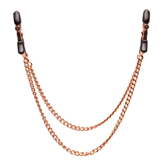 Picture of Copper Double Chain Nipple Clamps