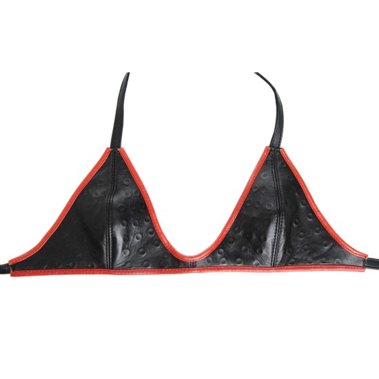 Picture of Leather Training Bra with Spikes