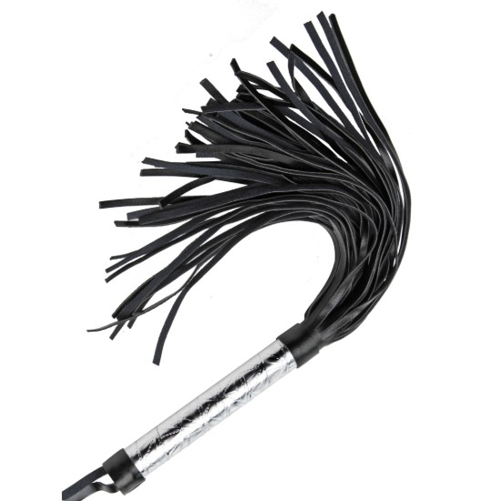Picture of Platinum Bound Flogged Embossed Metallic Flogger