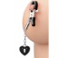 Picture of Charmed Heart Padlock Nipple Clamps
