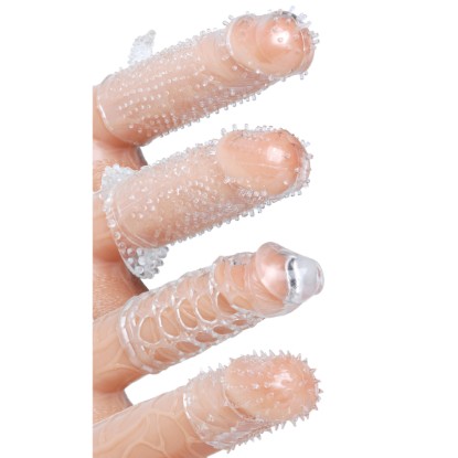 Picture of Pleasured Penis Enhancement Sleeve 4 Pack