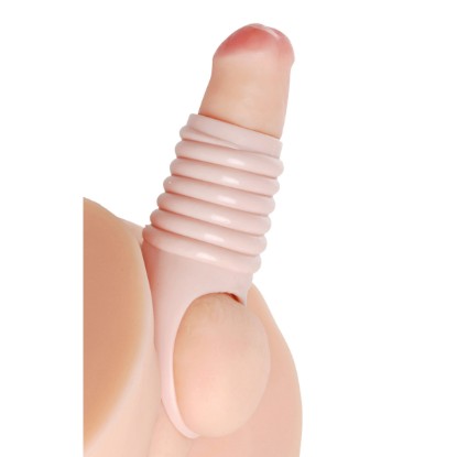 Picture of Really Ample Ribbed Penis Enhancer Sheath