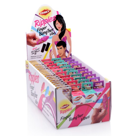 Picture of POP Display Ripples Finger Bang-her Vibes and Micro Bullet 2 Packs