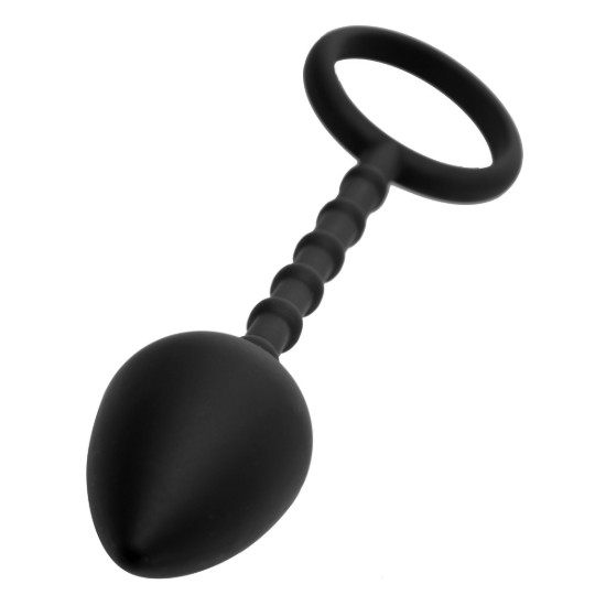 Picture of Imbed Silicone Anal Plug and Cock Ring