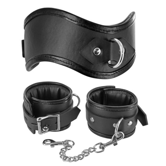 Picture of Padded Locking Bondage Set