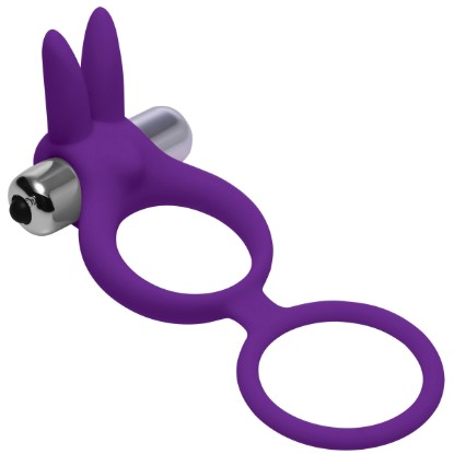 Picture of Throbbin Hopper Cock and Ball Ring with Vibrating Clit Stimulator