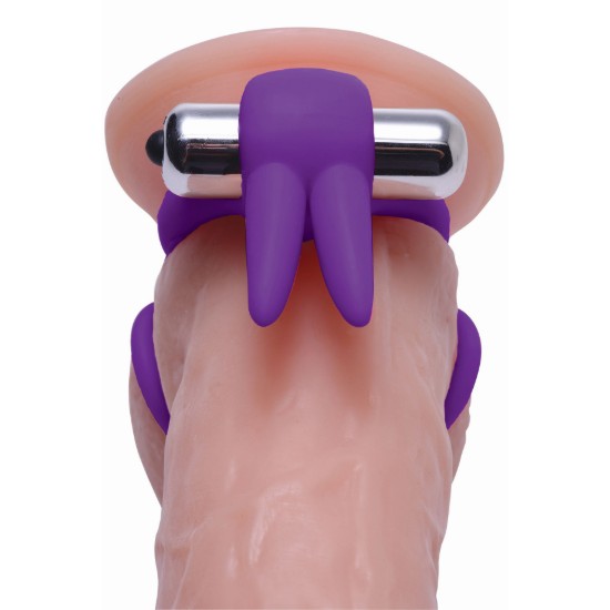 Picture of Throbbin Hopper Cock and Ball Ring with Vibrating Clit Stimulator