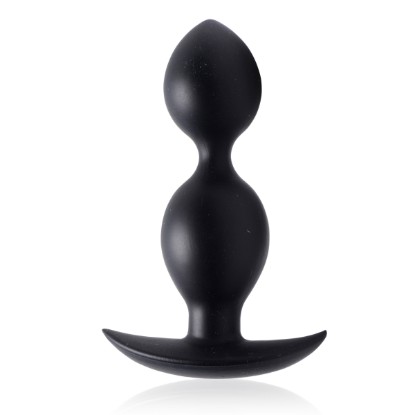 Picture of Orbs Steel Weighted Duotone Silicone Anal Plug