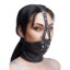 Picture of Leather Neck Corset Harness with Stuffer Gag