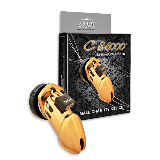 Picture of CB6000 Designer Gold Edition Chastity Cage