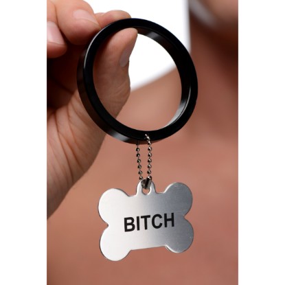 Picture of Recruit Aluminum Cock Ring with 4 Dog Tags