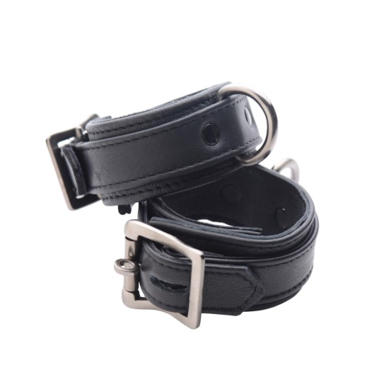 Picture of Strict Leather Luxury Locking Wrist Cuffs