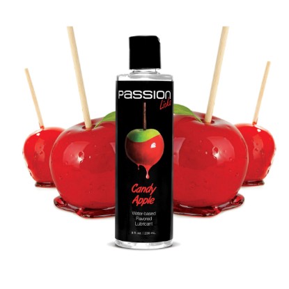 Picture of Passion Licks Candy Apple Water Based Flavored Lubricant - 8 oz