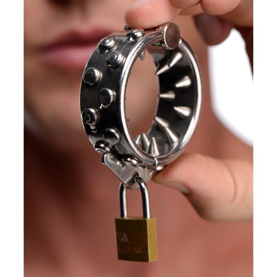 Picture of Impaler Locking CBT Ring with Spikes