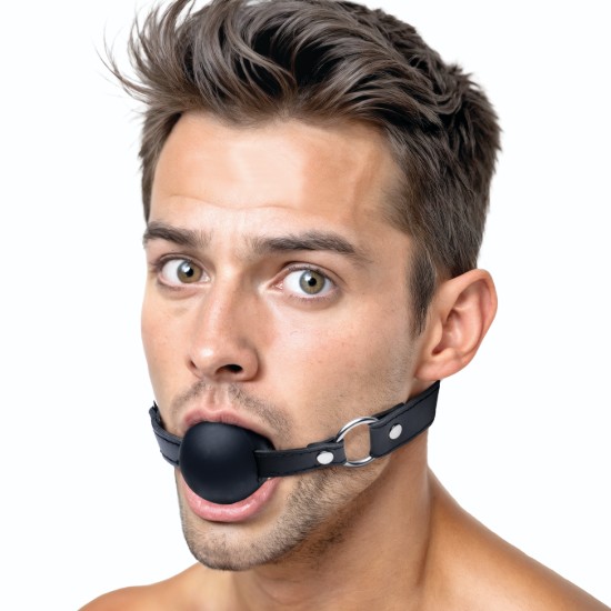 Picture of XL 2 Inch Silicone Ball Gag