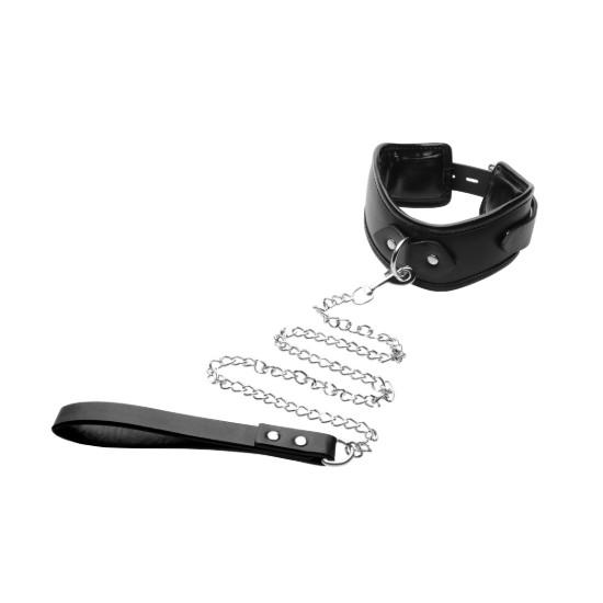 Picture of Padded Locking Posture Collar with Leash