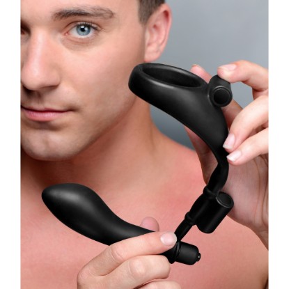 Picture of Epic Triple Stim Anal Plug and Cock Ring