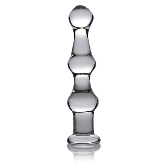 Picture of Mammoth 3 Bumps Glass Dildo