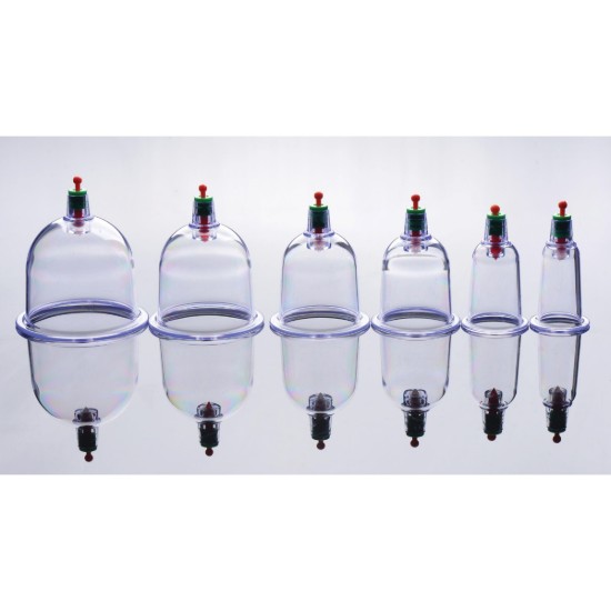 Picture of Sukshen 6 Piece Cupping Set with Acu-Points