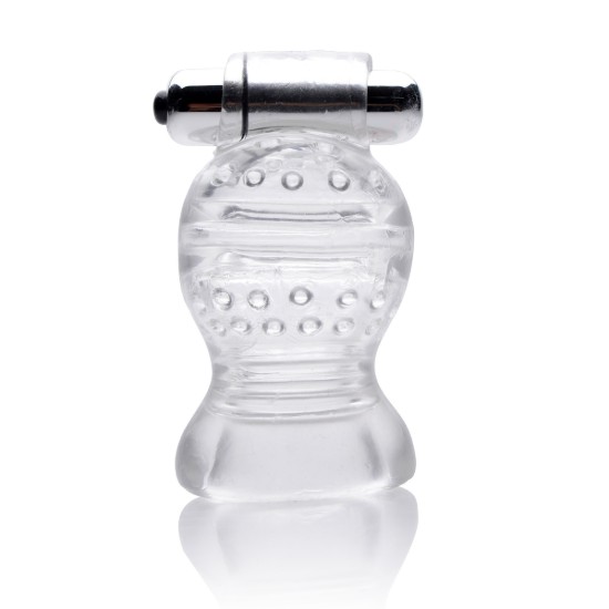 Picture of Clear Vibrating Penis Head Teaser