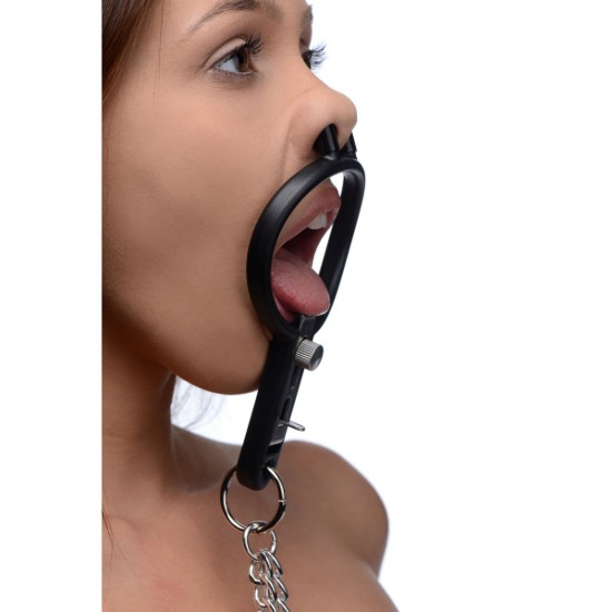 Picture of Degraded Mouth Spreader with Nipple Clamps