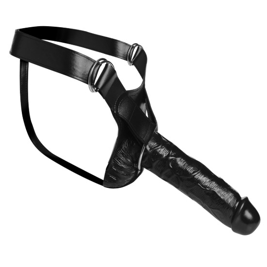 Picture of Infiltrator Hollow Strap-On with 10 Inch Dildo