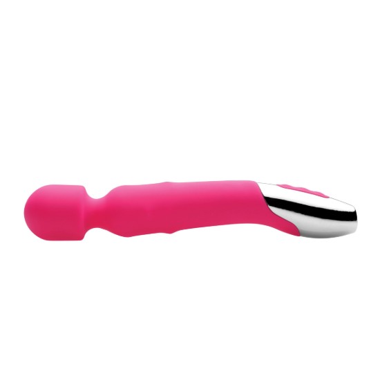 Picture of Empowered 10x Rotating Silicone Wand with Massage Beads