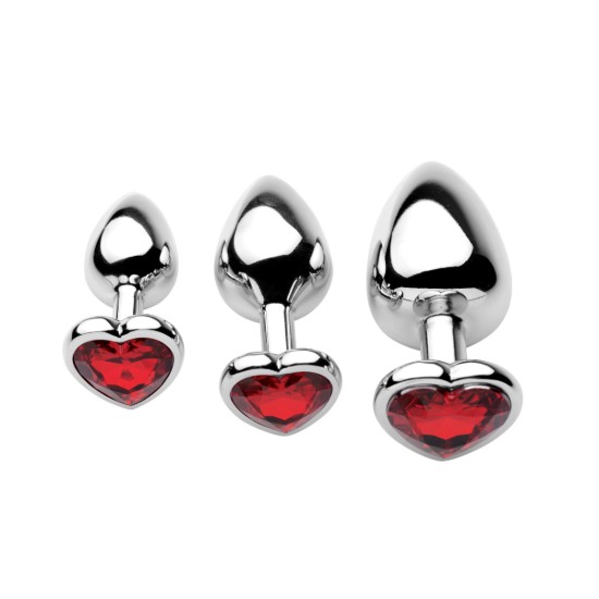 Picture of Chrome Hearts 3 Piece Anal Plugs with Gem Accents