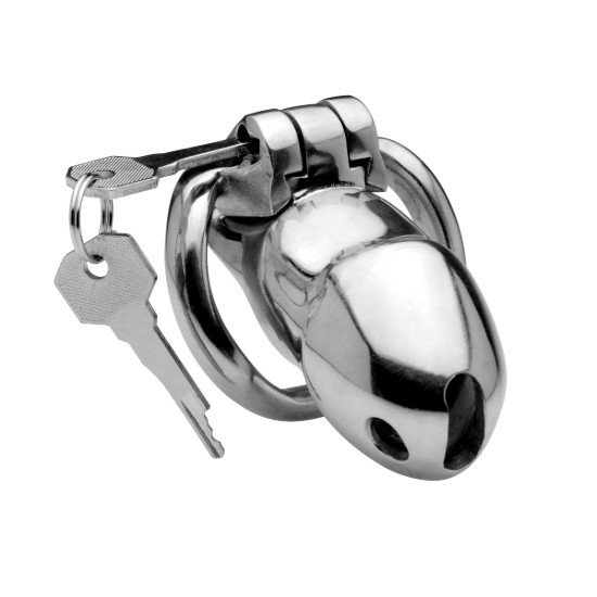 Picture of Rikers 24-7 Stainless Steel Locking Chastity Cage