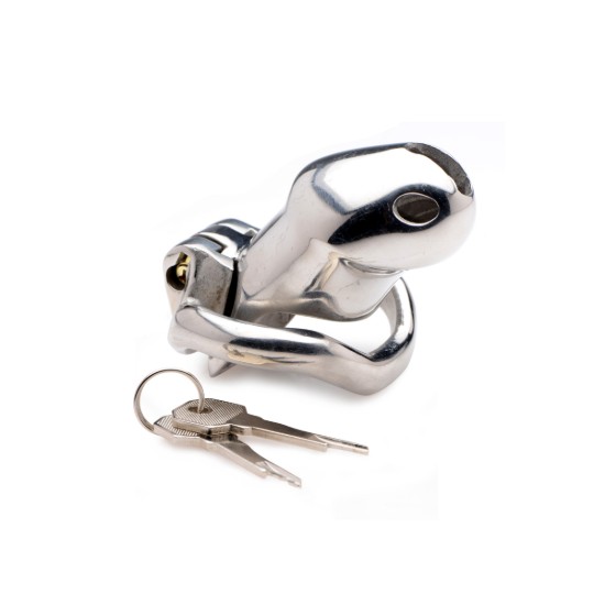 Picture of Rikers 24-7 Stainless Steel Locking Chastity Cage