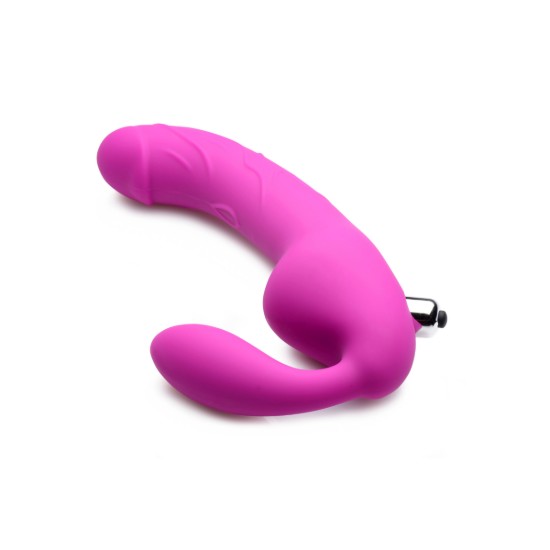 Picture of Royal Rider Vibrating Silicone Strapless Strap On Dildo