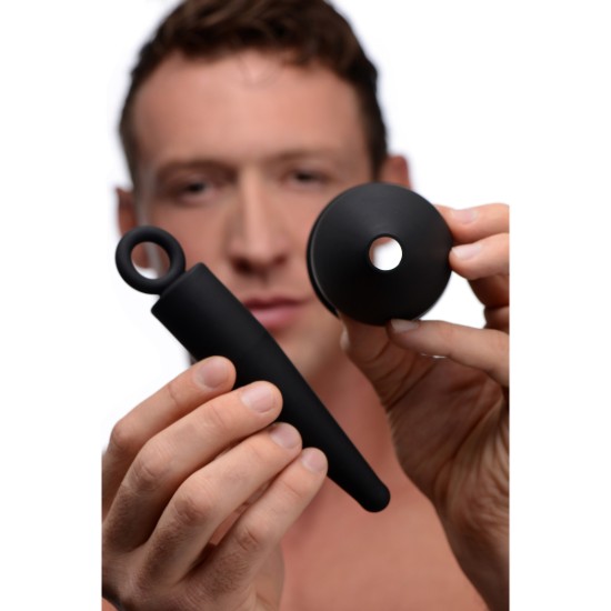 Picture of Plunged Silicone Hollow Plug with Insert