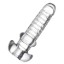 Picture of Tight Hole Clear Ribbed Penis Sheath