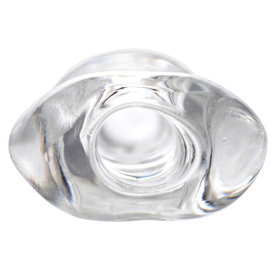 Picture of Tight Hole Clear Ribbed Penis Sheath