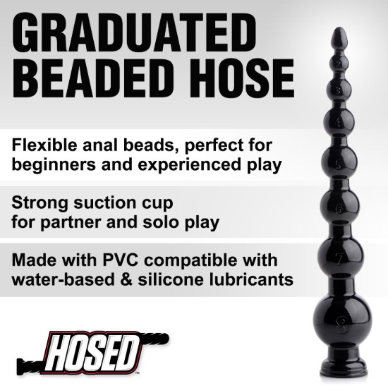 Picture of Hosed 19 Inch Graduated Bead Anal Snake