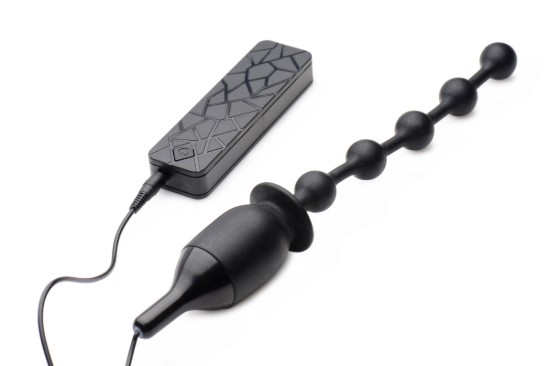 Picture of Voodoo Beads 10x Vibrating Silicone Anal Wand