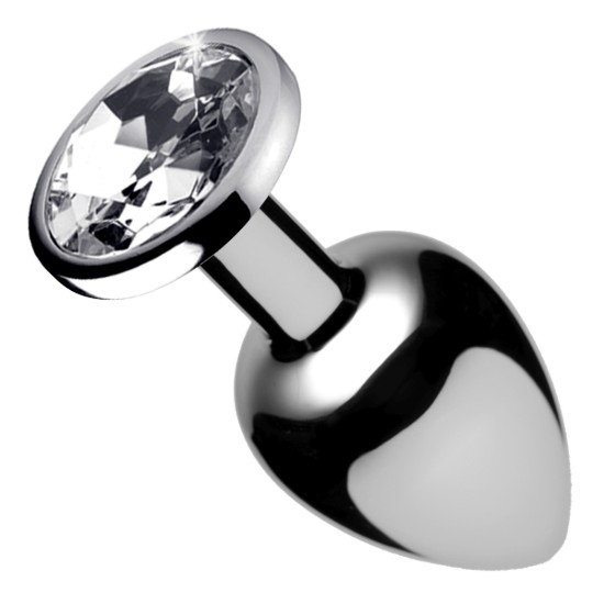 Picture of Clear Gem Anal Plug- Large