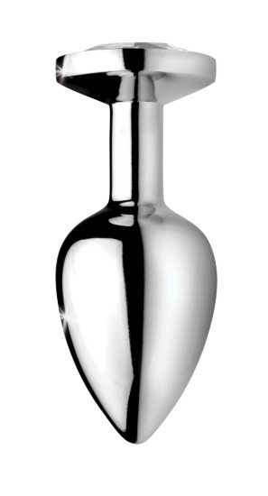 Picture of Clear Gem Anal Plug- Medium