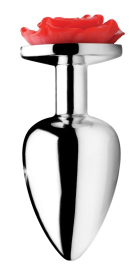 Picture of Red Rose Anal Plug- Large