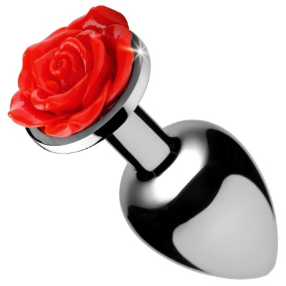 Picture of Red Rose Anal Plug- Small