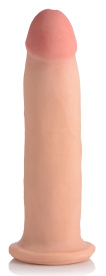 Picture of 9 Inch Ultra Real Dual Layer Suction Cup Dildo without Balls