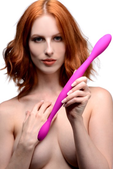Picture of Double Thump 7x Rechargeable Silicone Double Dildo
