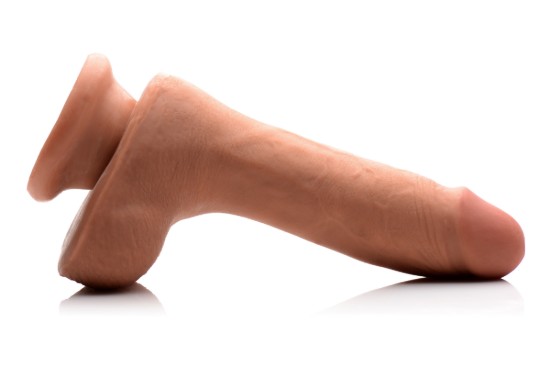 Picture of 7 Inch Ultra Real Dual Layer Suction Cup Dildo- Medium Skin Tone