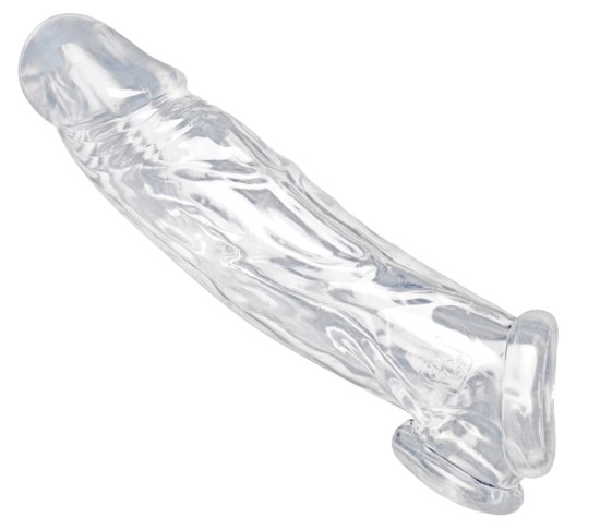 Picture of Realistic Clear Penis Enhancer and Ball Stretcher