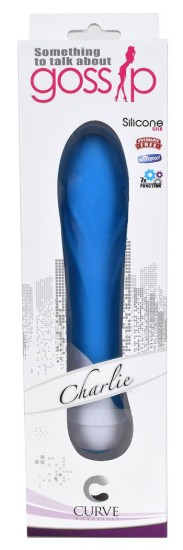 Picture of Charlie 7 Function Silicone Vibe- Blue