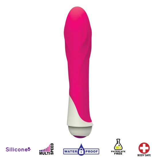 Picture of Charlie 7 Function Silicone Vibe- Pink