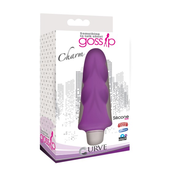 Picture of Charm 7 Function Petite Silicone Vibe- Purple