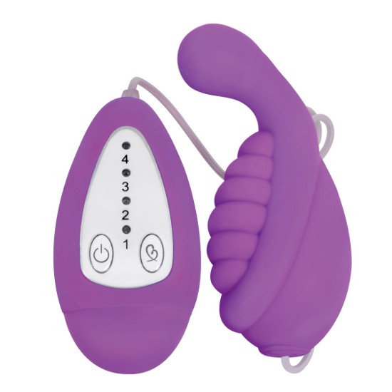 Picture of Whirl 4x Silicone Remote Vibe - Purple